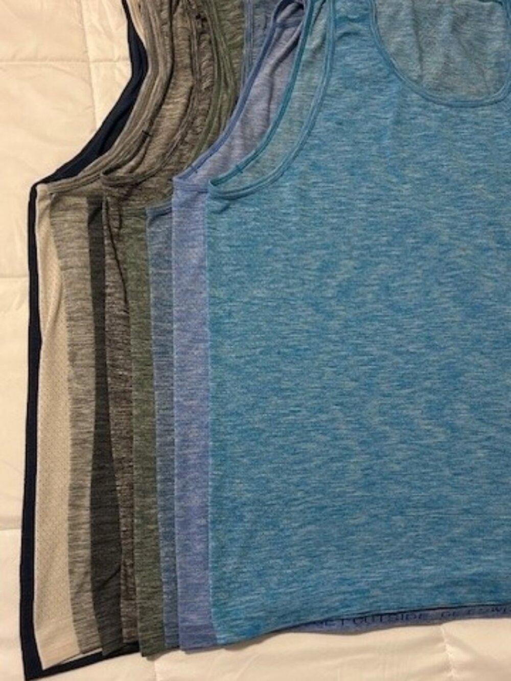 9 Lululemon Men's Metal Vent Tech/Surge/Breathe Tank Tops XL